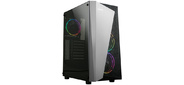 Корпус Zalman S4 Plus черный без БП ATX 2x120mm 1xUSB2.0 1xUSB3.0 audio bott PSU
