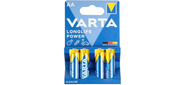 Батарейка Varta LONGLIFE POWER  (HIGH ENERGY) LR6 AA BL2 Alkaline 1.5V  (4906)  (2 / 40 / 200)
