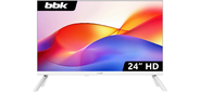 Телевизор LED BBK 24" 24LEM-1042 / TS2C  (W) белый HD 60Hz DVB-T2 DVB-C DVB-S2 USB  (RUS)