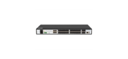 SNR Управляемый коммутатор уровня 2+, 20 портов 100 / 1000Base-X SFP, 4 порта Combo 10 / 100 / 1000Base-T|100 / 1000Base-X SFP, 4 порта 1 / 10G SFP+, встроенный БП ~220V AC, разъем для АКБ 12V с возможностью за