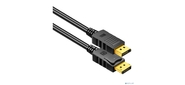 Bion Кабель DisplayPort v1.2,  20M / 20M,  3840x2160@30Hz,  экран,  1м,  черный,  позолоченные контакты [BXP-CC-DP-010]