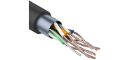 Кабель витая пара REXANT FTP 4PR 24AWG,  CAT5e наружный  (OUTDOOR)  (бухта 305м)  (в коробке)