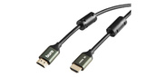 Кабель аудио-видео Buro HDMI (m) / HDMI (m) 2м. феррит.кольца Позолоченные контакты черный (BHP-HDMI-2.1-2G)