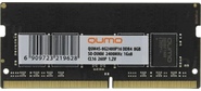 QUMO QUM4S-8G2400P16 DDR4 SODIMM 8GB PC4-19200,  2400MHz