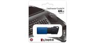 Флеш Диск Kingston 64Gb DataTraveler Exodia M DTXM / 64GB USB3.0 черный / синий