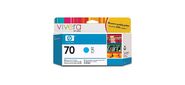 HP Картридж струйный 70 Cyan для DJ Z2100