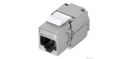 Rexant  (02-0071) Модуль Keystone Jack RJ-45 (8P8C),  FTP экранированный,  CAT 5e,  тип 180 градусов,  самозажимной PRO
