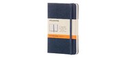 Блокнот Moleskine CLASSIC MM710B20 Pocket 90x140мм 192стр. линейка твердая обложка фиксирующая резинка синий сапфир
