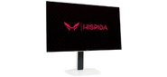 Монитор HISPIDA 27'' 2560x1440, OLED, 178 / 178, 0.03ms, 250nit, 1.5M:1, 280Hz, 2xDP 1.4 / 2xHDMI 2.1, noUSB-A, FreeSync, LowBlueLight, LTSP, ExtPWR, VESA 100x100, Black, 1y