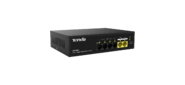 Tenda SG106PC Коммутатор неуправляемый PoE,  6 портов,  6x1 Гбит / с,  PoE 4х до 30 Вт,  2хUplink,  настольный