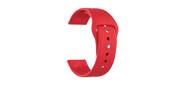 Deppa Ремешок Band Silicone универсальный,  22 mm,  силиконовый,  красный,  Deppa