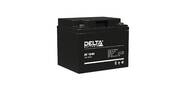 Аккумуляторная батарея Delta DT 1240 напряжение 12В,  емкость 40Ач,  клемма Болт М6  (ДхШхВ: 196х166х173мм Полная высота 173мм; Вес 12, 9кг; Кол-во элементов 6; Срок службы 7-10лет; Гарантия 1год)