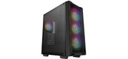 Deepcool CC560 MESH V2 без БП,  боковое окно  (закаленное стекло),  3x120мм ARGB LED вентилятор спереди и 1x120мм ARGB LED вентилятор сзади,  черный,  ATX