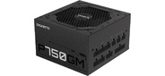 Блок питания Gigabyte ATX 750W GP-P750GM 80+ gold  (24+4+4pin) APFC 120mm fan 8xSATA Cab Manag RTL