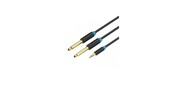 Кабель Vention аудио Jack 3, 5 mm M / 2Jack 6, 5 mm M - 1 м