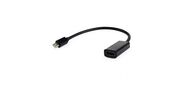 Cablexpert Переходник miniDisplayPort - HDMI,  20M / 19F,  кабель 15см,  черный,  пакет  (A-mDPM-HDMIF-02)