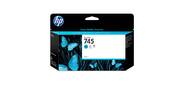 Cartridge HP 745 Голубой для HP DesignJet, 130ml