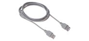 Кабель Buro BHP RET USB_AF18 USB A (m) USB A (f) 1.8м черный блистер