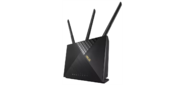 Роутер ASUS 4G-AX56 802.11ax со встроенным LTE модемом,  до 6574+ 1201 Мб / c 2, 4 + 5 гГц,  2 антенны LTE,  2 антенны Wi-FI,  USB,  GBT LAN 90IG06G0-MO3110