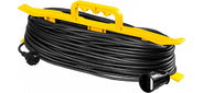 Удлинитель силовой Stayer 55018-50_z01 2x0.75кв.мм 1розет. 50м ПВС 10A пласт.рамка черный