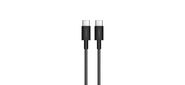 USB кабель CukTech Type-C to Type-C braided cable（1.5m）3A 60W black CTC315P