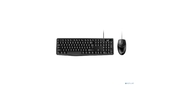 Клавиатура + мышь Genius КМ-170 {Черный,  USB, 104 кл+ кнопка SmartGenius,  мембранная,  защита от проливаний, 1000 DPI} [31330006403]