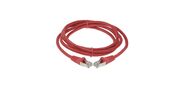 Патч-корд ACD-LPS6AZ-10C [ACD-LPS6AZ-10C] Cat6a SSTP 26AWG 4Pair,  CU,  LSZH,  Вишневый,  1м