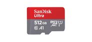 Флеш карта microSD 512GB SanDisk microSDXC Class 10 Ultra UHS-I A1 140MB / s