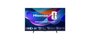 Телевизор ЖК 43'' Hisense / 43", Ultra HD, VA, DLED, Smart TV (HomeOS U9.5), Wi-Fi, DVB-T2 / C / S2, 2х10W, CI+ (1.4), 3хHDMI, 2хUSB, 200 nits, 4000:1, Works with Alexa, Alexa Built-in, VIDAA Voice, Yandex, Black, 2026