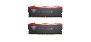 Memory Module PATRIOT Viper Xtreme 5 Gaming DDR5 Общий объём памяти 32Гб Module capacity 16Гб Количество 2 Множитель частоты шины 38 1.45 В RGB черный PVX532G82C38K