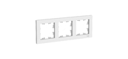 Schneider-electric ATN000103 ATLASDESIGN 3-постовая РАМКА, универсальная, БЕЛЫЙ