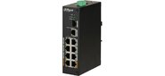 Dahua DH-PFS3110-8ET-96 8-портов 10 / 100 Base 6-PoE+ 96W на DIN-рейку неуправляемый