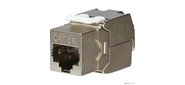 Rexant  (02-0361) Модуль Keystone,  Jack RJ-45 (8P8C),  FTP экранированный,  CAT 6A,  тип 180 градусов,  самозажимной PRO
