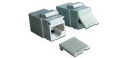 Повторитель портов RJ-45, неэкранированный, кат.6, формата Keystone, белый