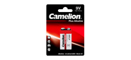 Camelion 6LF22 Plus Alkaline BL-1  (6LR61-BP1,  батарейка, 9В)