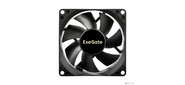 Вентилятор 12В DC ExeGate ExtraSilent ES08025S3P  (80x80x25 мм,  Sleeve bearing  (подшипник скольжения),  3pin,  2100RPM,  21dBA)