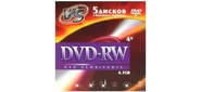 Диск DVD-RW VS 4.7 Gb, 4x, Конверт (5), (5 / 250)