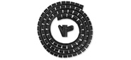 Кабельный органайзер Buro BHP CG252B Spiral Hose 25x2000mm Black