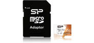 Флеш карта microSD 256GB Silicon Power Superior Pro A1 microSDXC Class 10 UHS-I U3 Colorful 100 / 80 Mb / s  (SD адаптер)