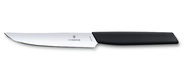Нож кухонный Victorinox Swiss Modern  (6.9003.12) стальной для стейка лезв.120мм прямая заточка черный