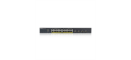 Smart L3 Lite коммутатор PoE+ Zyxel NebulaFlex XGS1935-28HP,  rack 19",  24xGE PoE+,  4xSFP+,  бюджет PoE 375 Вт