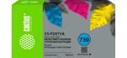 Картридж струйный Cactus CS-P2V71A №730 черный матовый (300мл) для HP Designjet T1600 / 1700 / 2600