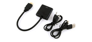 Переходник Buro HDMI-M-VGA-F-WUSB HDMI (m) VGA (f) 0.1м