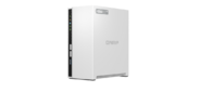 SMB QNAP TS-233 NAS 2 HDD trays. ARM 4-core Cortex-A55 2.0GHz, ram 2 GB (max), 1x1GbE, 2xUSB 2.0 port, 1xUSB 3.2 Gen 1