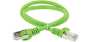 ITK PC02-C5EF-3M Коммутационный шнур (патч-корд), кат.5Е FTP, 3м, зеленый