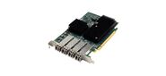 Сетевой адаптер Emulex LPe32004-M2-SIO Gen 6 (32GFC), 4-port, 32Gb / s, PCIe Gen3,