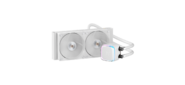 Система водяного охлаждения Ocypus Iota L24 WH,  240mm,  Display Pump,  2x120mm FDB fans,  LGA115X / 1200 / 1700 / 18XX,  AM4 / AM5