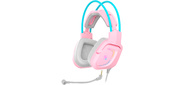 Наушники с микрофоном A4Tech Bloody G575 розовый / голубой  (G575  / SKY PINK /  USB)