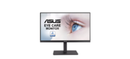 ASUS 23.8" VA24EQSB IPS LED, 1920x1080, 5ms, 300cd / m2, 178° / 178°, 100M:1, D-Sub, HDMI, DP, USB-Hub, колонки, 75Hz, GamePlus Tec., HAS, Tilt, Swivel, Pivot, VESA, Black, 90LM056F-B01170 3 years