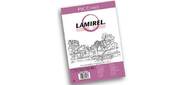 Обложки Lamirel Transparent A4, PVC, красные, 200мкм, 100 шт.